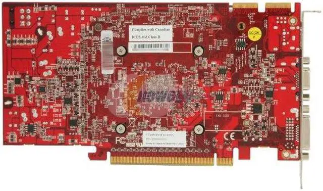 Alt view image 2 of 2 - VisionTek Radeon HD 4850 1GB GDDR3 PCI Express 2.0 x16 CrossFireX Support Graphics Card 900287