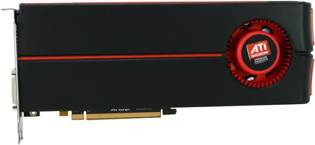 Alt view image 3 of 6 - VisionTek 900298 Radeon HD 5870 (Cypress XT) 1GB 256-bit GDDR5 PCI Express 2.0 x16 HDCP Ready CrossFire Supported Video Card w/ATI Eyefinity