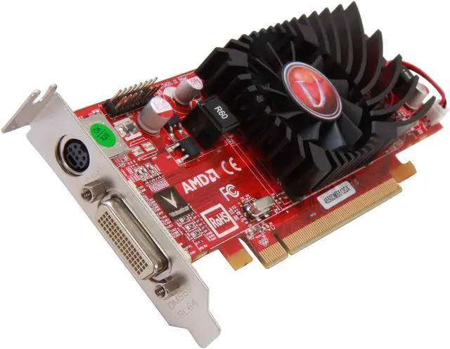 Alt view image 3 of 6 - Visiontek Radeon HD 4550 SFF 512MB DDR3 (2 x DVI-I, TV Out) w/ 2 x DVI-I to VGA Adapter, 900274