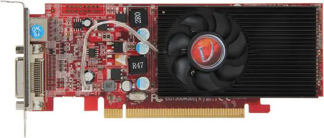 Alt view image 3 of 5 - Visiontek Radeon HD 4650 SFF 1GB DDR2 DMS59 (2 x DVI-I, TV Out) w/ 2 x DVI-I to VGA Adapter, 900275