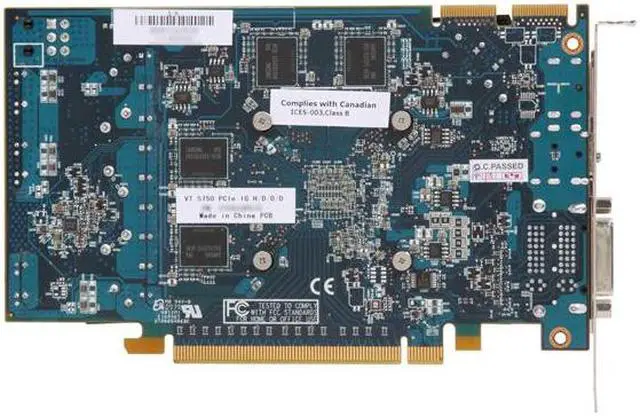 Alt view image 4 of 6 - VisionTek Radeon HD 5750 1GB GDDR5 PCI Express 2.0 x16 CrossFireX Support Graphics Card 900301