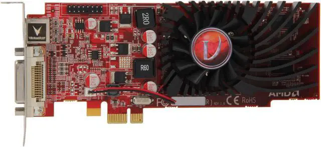 Alt view image 3 of 5 - Visiontek Radeon HD 4350 SFF DMS59 512MB DDR2 PCIe x1, 900308