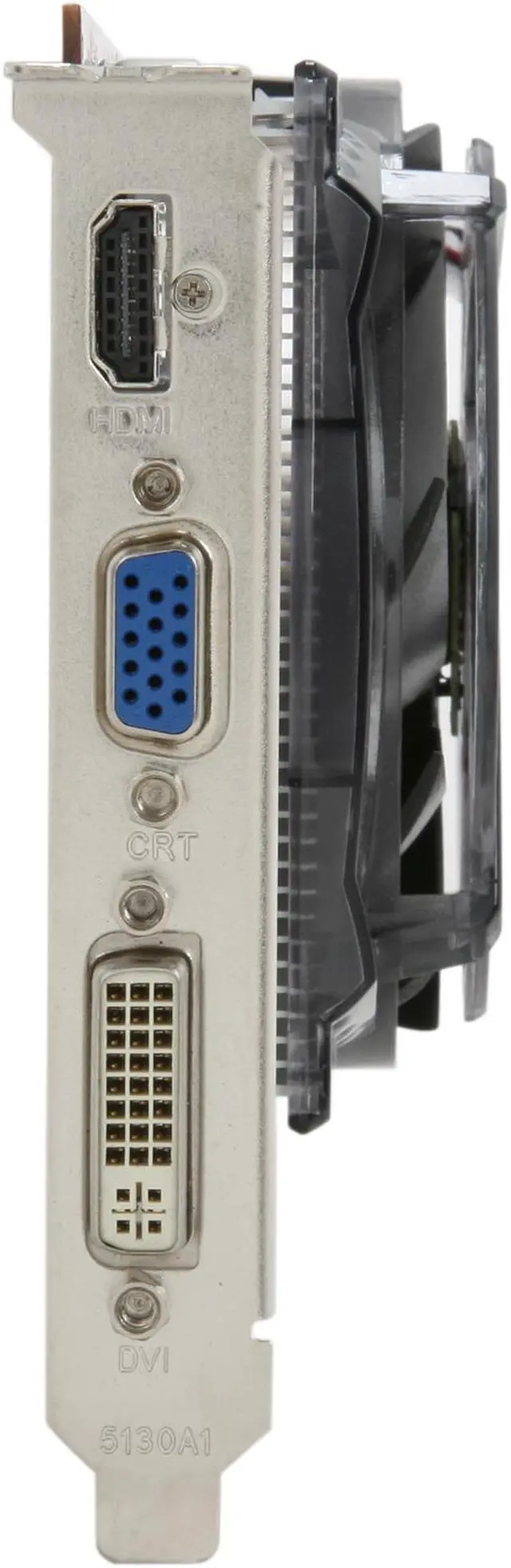 Alt view image 2 of 5 - VisionTek Radeon HD 5670 1GB GDDR5 PCI Express 2.1 x16 CrossFireX Support Graphics Card 900310