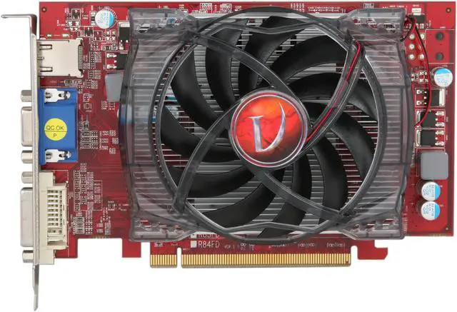 Alt view image 3 of 5 - VisionTek Radeon HD 5670 1GB GDDR5 PCI Express 2.1 x16 CrossFireX Support Graphics Card 900310
