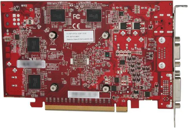 Alt view image 4 of 5 - VisionTek Radeon HD 5670 1GB GDDR5 PCI Express 2.1 x16 CrossFireX Support Graphics Card 900310