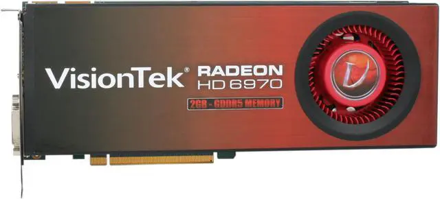 Alt view image 3 of 6 - VisionTek Radeon HD 6970 2GB GDDR5 PCI Express 2.1 x16 CrossFireX Support Graphics Card 900353