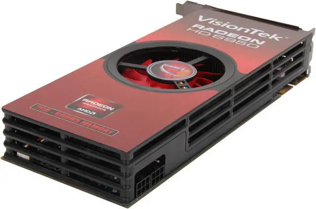 Alt view image 5 of 6 - VisionTek Radeon HD 6950 2GB GDDR5 PCI Express 2.1 x16 CrossFireX Support Graphics Card 900352