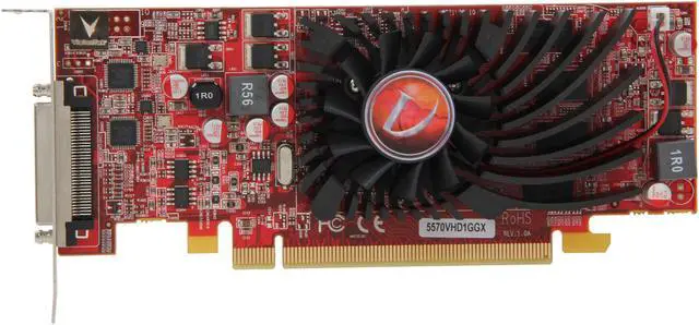 Alt view image 3 of 5 - Visiontek Radeon HD 5570 SFF 1GB DDR3 4M VHDCI DVI (4 x DVI-D), 900345
