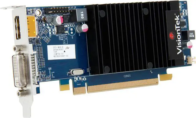 Main image of VisionTek Radeon 5450 SFF 1GB DDR3 (DVI-I, DP, VGA) Graphics Card - 900320
