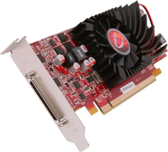 Alt view image 2 of 6 - VisionTek Radeon HD 5570 1GB DDR3 PCI Express 2.0 x16 Low Profile Ready Graphics Card 900366