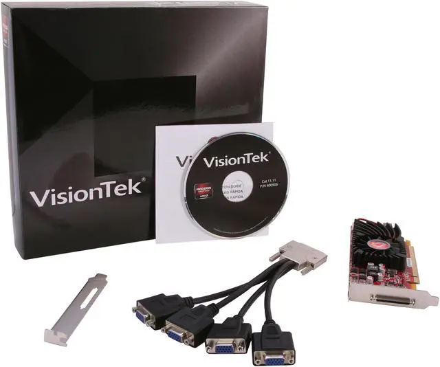 Alt view image 6 of 6 - VisionTek Radeon HD 5570 1GB DDR3 PCI Express 2.0 x16 Low Profile Ready Graphics Card 900366
