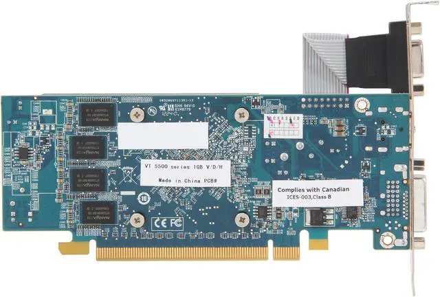 Alt view image 4 of 5 - VisionTek Radeon HD 5550 1GB PCI Express 2.0 x16 Graphics Card 900331