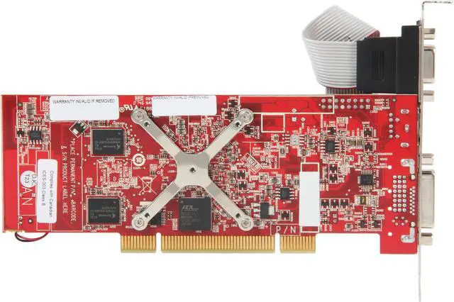 Alt view image 4 of 5 - VisionTek Radeon HD 2400PRO 256MB DDR2 PCI ATX Graphics Card 2400P256PCI