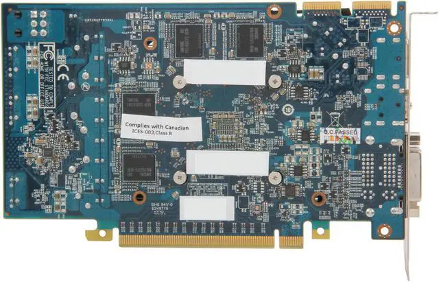 Alt view image 4 of 6 - VisionTek Radeon HD 5750 1GB GDDR5 PCI Express 2.1 x16 CrossFireX Support Graphics Card 57501GPCIE