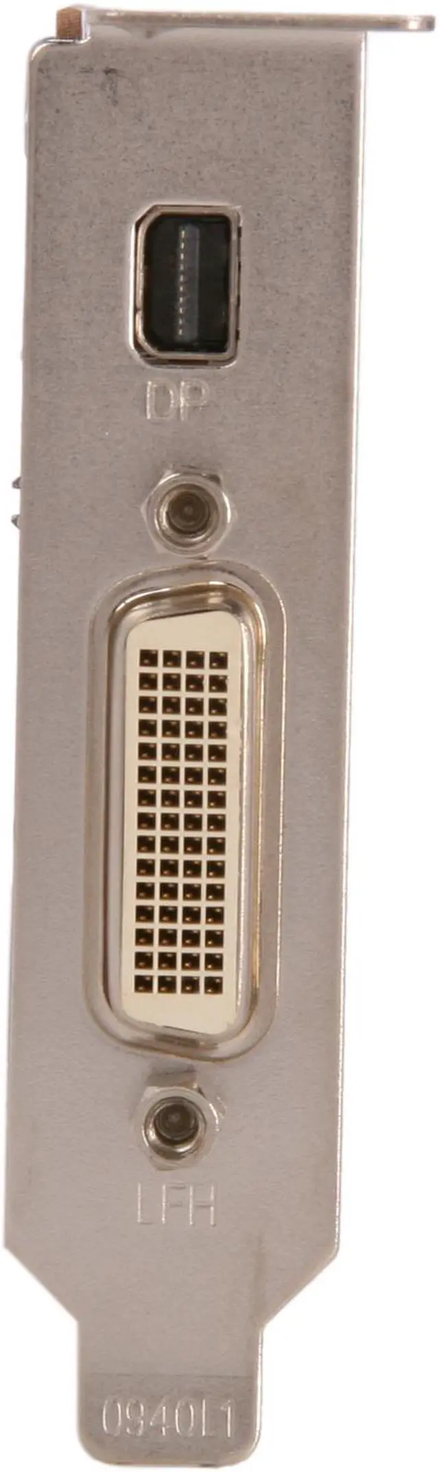 Alt view image 2 of 5 - Visiontek Radeon 6350 SFF 1GB DDR3 3M DMS59 (2 x DVI-I, miniDP) w/ 2 x DVI-I to VGA Adapter, 900456