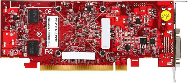 Alt view image 4 of 5 - Visiontek Radeon 6350 SFF 1GB DDR3 (DVI-I, HDMI, VGA), 900484