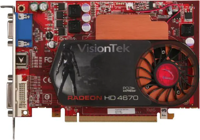 Refurbished: VisionTek Radeon HD 4670 Graphics Card 400612 - Newegg.com