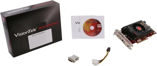 Alt view image 6 of 6 - VisionTek Radeon HD 3850 512MB GDDR3 AGP Graphics Card 400355