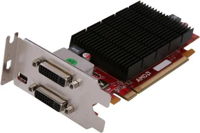 Main image of VisionTek Radeon 5450 512MB DDR3 3M (2 x DVI-I, miniDP) (900529)