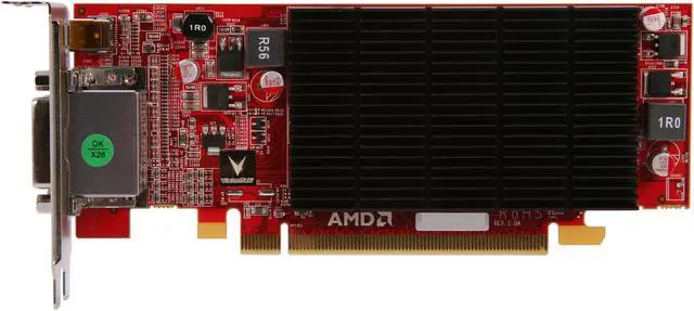Alt view image 3 of 6 - VisionTek Radeon 5450 512MB DDR3 3M (2 x DVI-I, miniDP) (900529)