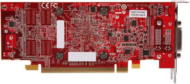 Alt view image 4 of 6 - VisionTek Radeon 5450 512MB DDR3 3M (2 x DVI-I, miniDP) (900529)