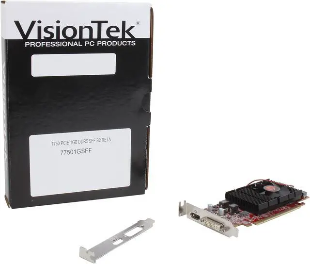 Alt view image 5 of 5 - VisionTek Radeon 7750 SFF 1GB GDDR5 (DVI-I, HDMI) (900549)
