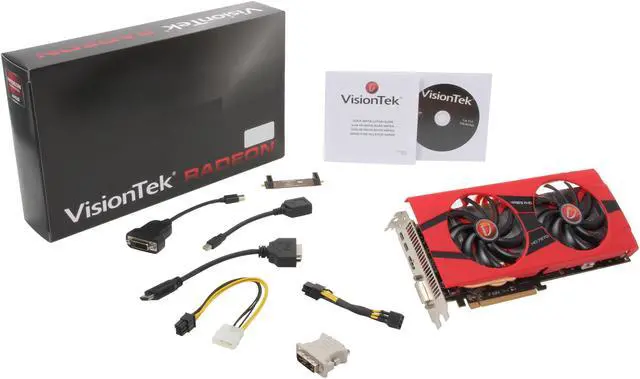 Alt view image 6 of 6 - VisionTek Radeon HD 7970 GHz Edition 3GB GDDR5 PCI Express 3.0 x16 CrossFireX Support Graphics Card 900557