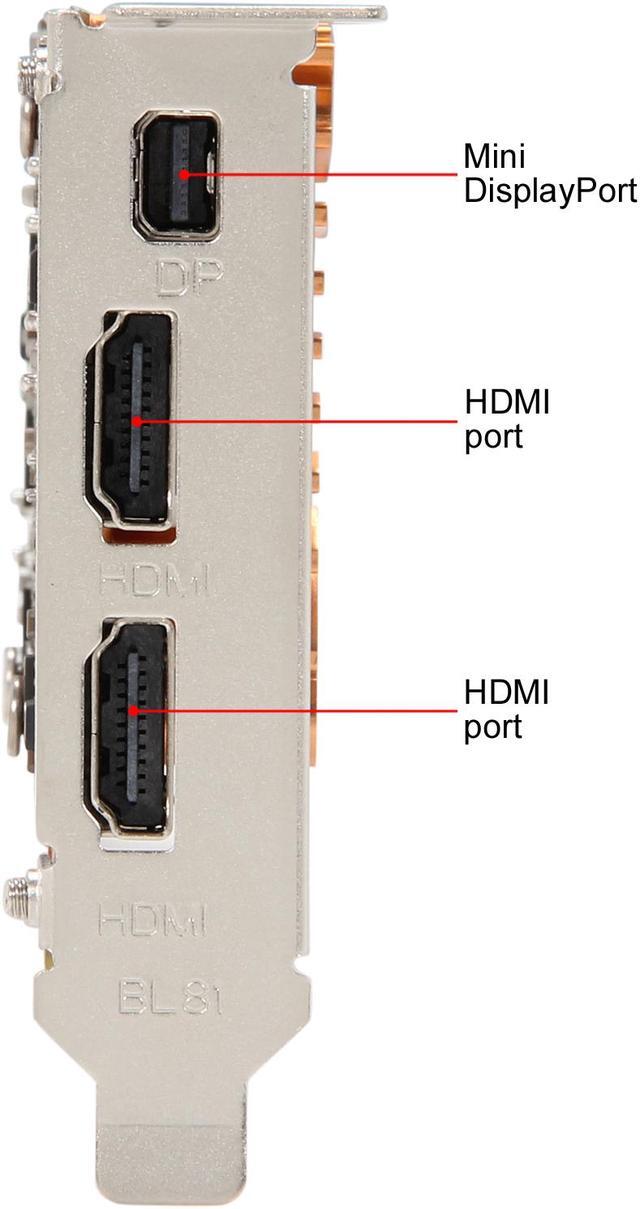 Alt view image 3 of 8 - Visiontek Radeon HD 7750 SFF 1GB DDR3 3M (2 x HDMI, Mini DP), 900574