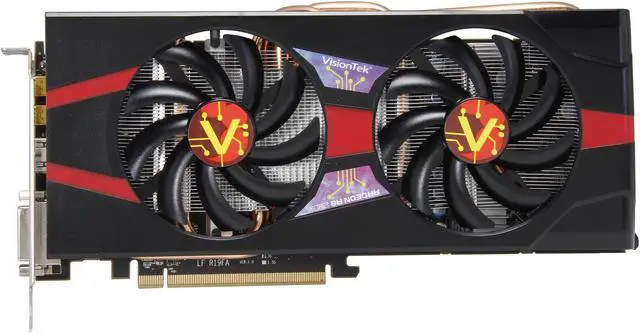 Alt view image 4 of 6 - VisionTek Radeon R9 280X 3GB GDDR5 PCI Express 3.0 CrossFireX Support Graphics Card 900652