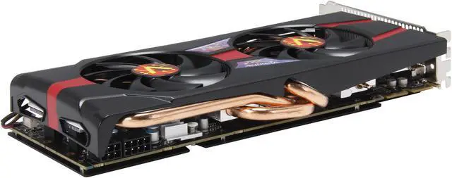 Alt view image 6 of 6 - VisionTek Radeon R9 280X 3GB GDDR5 PCI Express 3.0 CrossFireX Support Graphics Card 900652