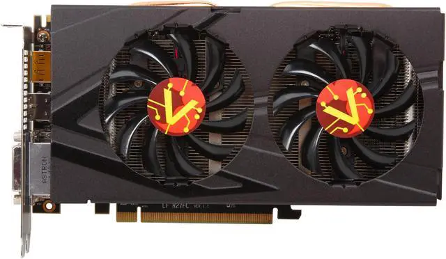 Alt view image 3 of 6 - VisionTek Radeon R9 270X 2GB GDDR5 PCI Express 3.0 CrossFireX Support Graphics Card 900651