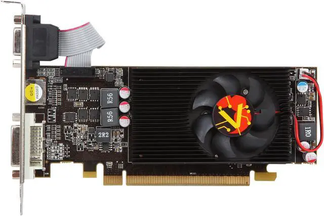 Alt view image 3 of 5 - Visiontek Radeon R7 250 1GB GDDR5 (DVI-D, HDMI, VGA), 900685