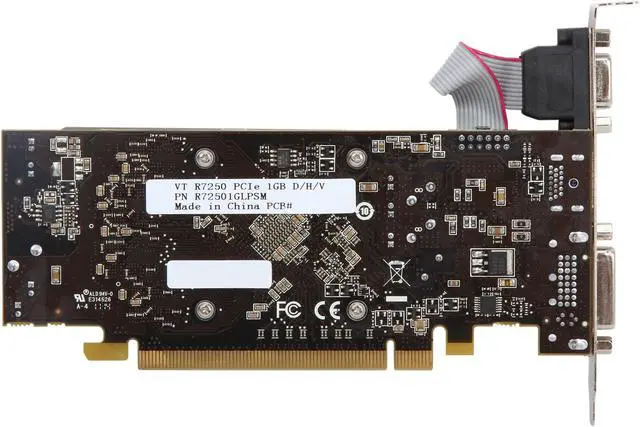 Alt view image 4 of 5 - Visiontek Radeon R7 250 1GB GDDR5 (DVI-D, HDMI, VGA), 900685