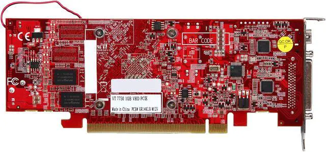 Alt view image 4 of 5 - Visiontek Radeon HD 7750 SFF 1GB DDR3 5M VHDCI (4 x DVI-D, Mini DP), 900669