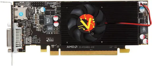 Alt view image 3 of 5 - VisionTek Radeon R7 240 SFF 2GB DDR3 (DIV-D, HDMI, VGA) (900701)
