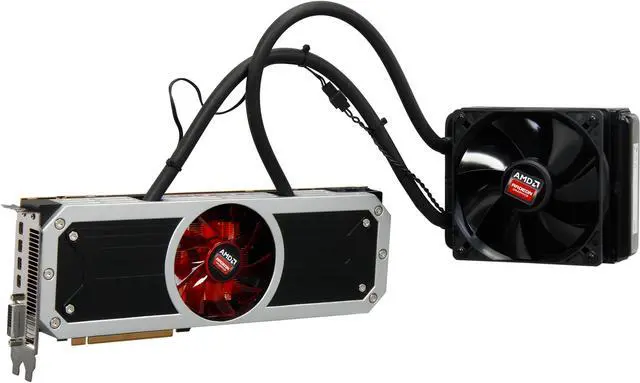Main image of VisionTek Radeon R9 295x2 8GB GDDR5 PCI Express 3.0 CrossFireX Support Graphics Card 900703