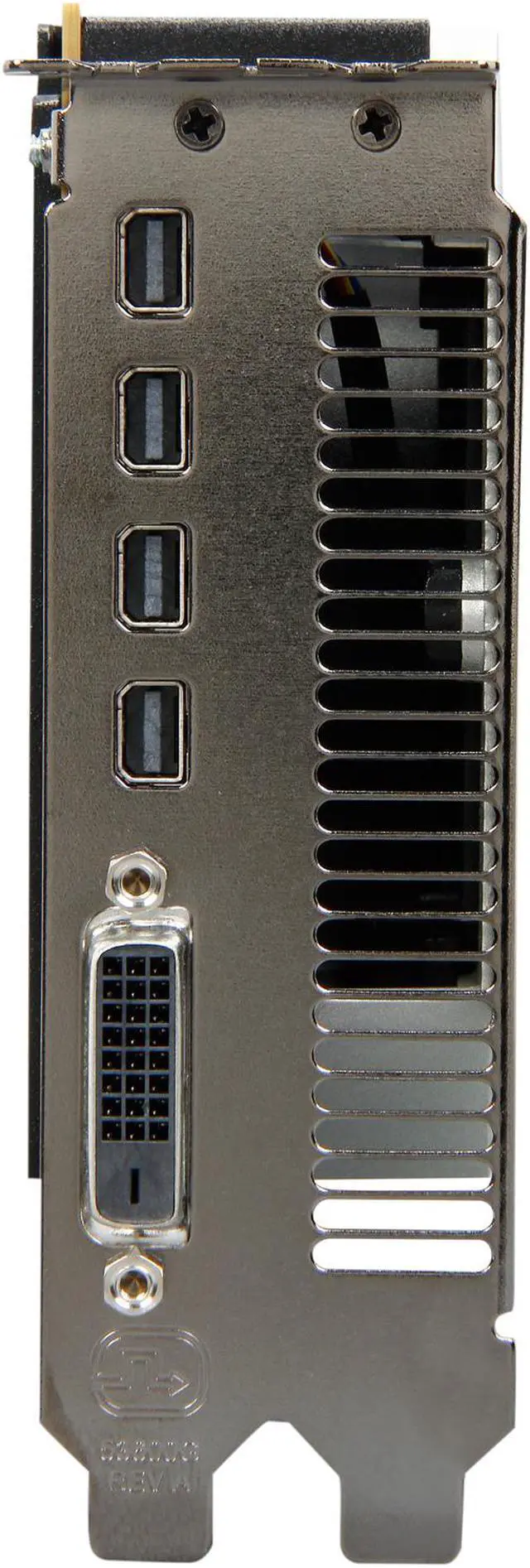 Alt view image 2 of 6 - VisionTek Radeon R9 295x2 8GB GDDR5 PCI Express 3.0 CrossFireX Support Graphics Card 900703