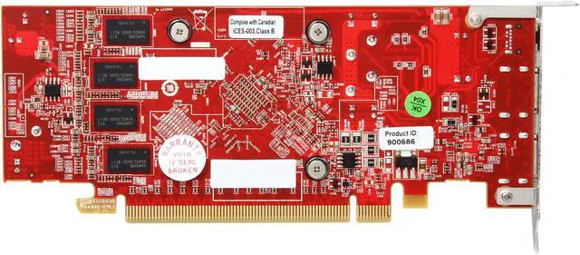 Alt view image 4 of 5 - Visiontek Radeon HD 7750 SFF 2GB DDR3 3M (2 x HDMI, Mini DP), 900686