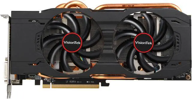 Alt view image 3 of 6 - Visiontek Radeon R9 390 8GB GDDR5 4M (2 x DVI-D, DP, HDMI), 900809