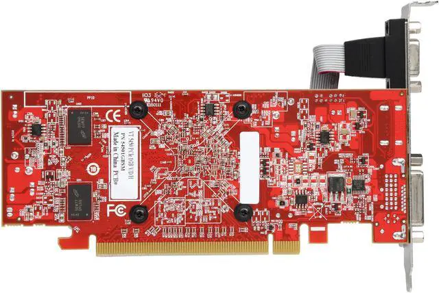 Alt view image 5 of 6 - VisionTek Radeon 5450 1GB DDR3 PCI Express 2.1 x16 ATX Graphics Card 900860