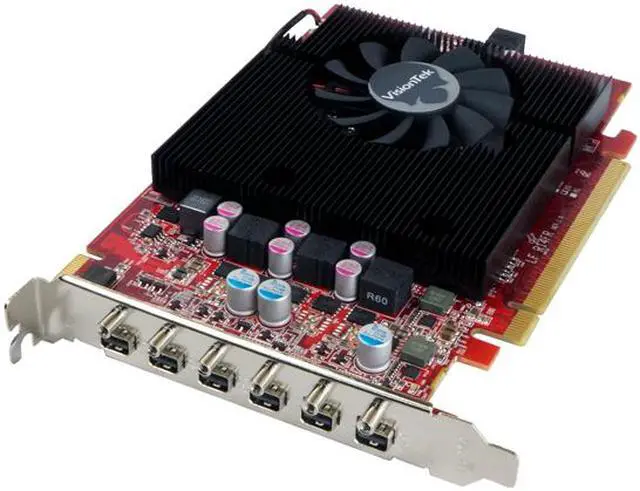 Alt view image 2 of 4 - VisionTek Radeon HD 7750 2GB GDDR5 PCI Express x16 Graphics Card 900614-HDMIKIT