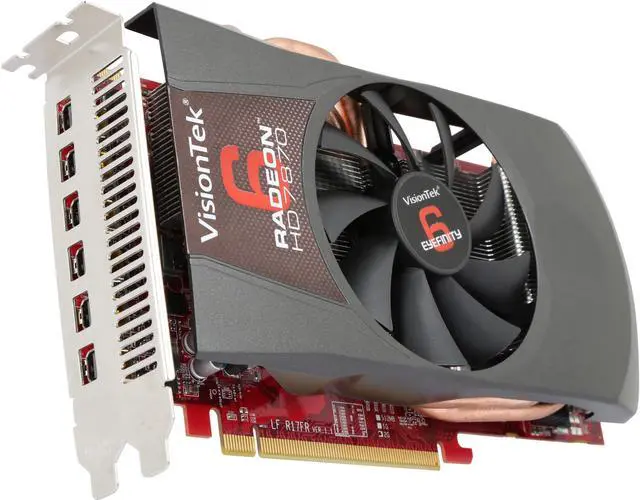 Main image of VisionTek Radeon HD 7870 GHz Edition 2GB GDDR5 PCI Express 3.0 x16 CrossFireX Support Graphics Card 401435