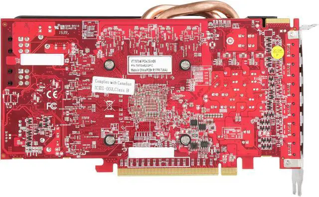 Alt view image 4 of 6 - VisionTek Radeon HD 7870 GHz Edition 2GB GDDR5 PCI Express 3.0 x16 CrossFireX Support Graphics Card 401435