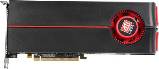 Alt view image 3 of 6 - VisionTek Radeon HD 5870 2GB GDDR5 PCI Express 2.0 x16 CrossFireX Support Graphics Card 400643