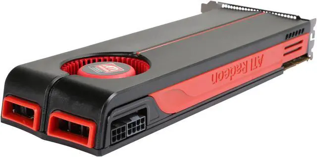 Alt view image 5 of 6 - VisionTek Radeon HD 5870 2GB GDDR5 PCI Express 2.0 x16 CrossFireX Support Graphics Card 400643