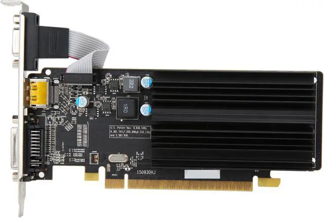 Alt view image 2 of 6 - VisionTek Radeon HD 5450 1GB Graphics Card 400614