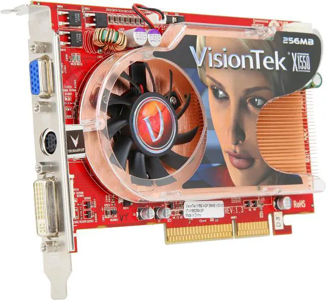 Main image of VisionTek Radeon X1550 256MB Graphics Card 400164