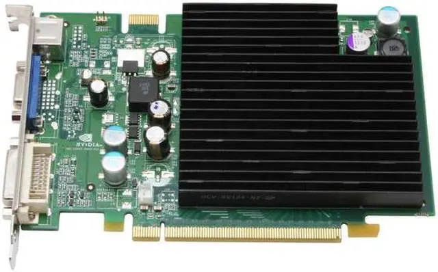 Alt view image 2 of 5 - EVGA GeForce 7600GS 256MB GDDR2 PCI Express x16 SLI Support Graphics Card 256-P2-N549