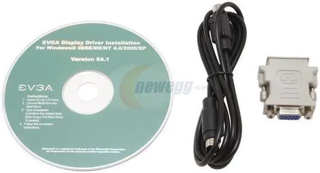 Alt view image 4 of 5 - EVGA GeForce 6200 128MB DDR AGP 4X/8X Graphics Card 128-A8-N339-LX