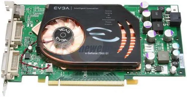 Alt view image 2 of 7 - EVGA 256-P2-N564-AX GeForce 7900GT 256MB 256-bit GDDR3 PCI Express x16 SLI Supported Video Card